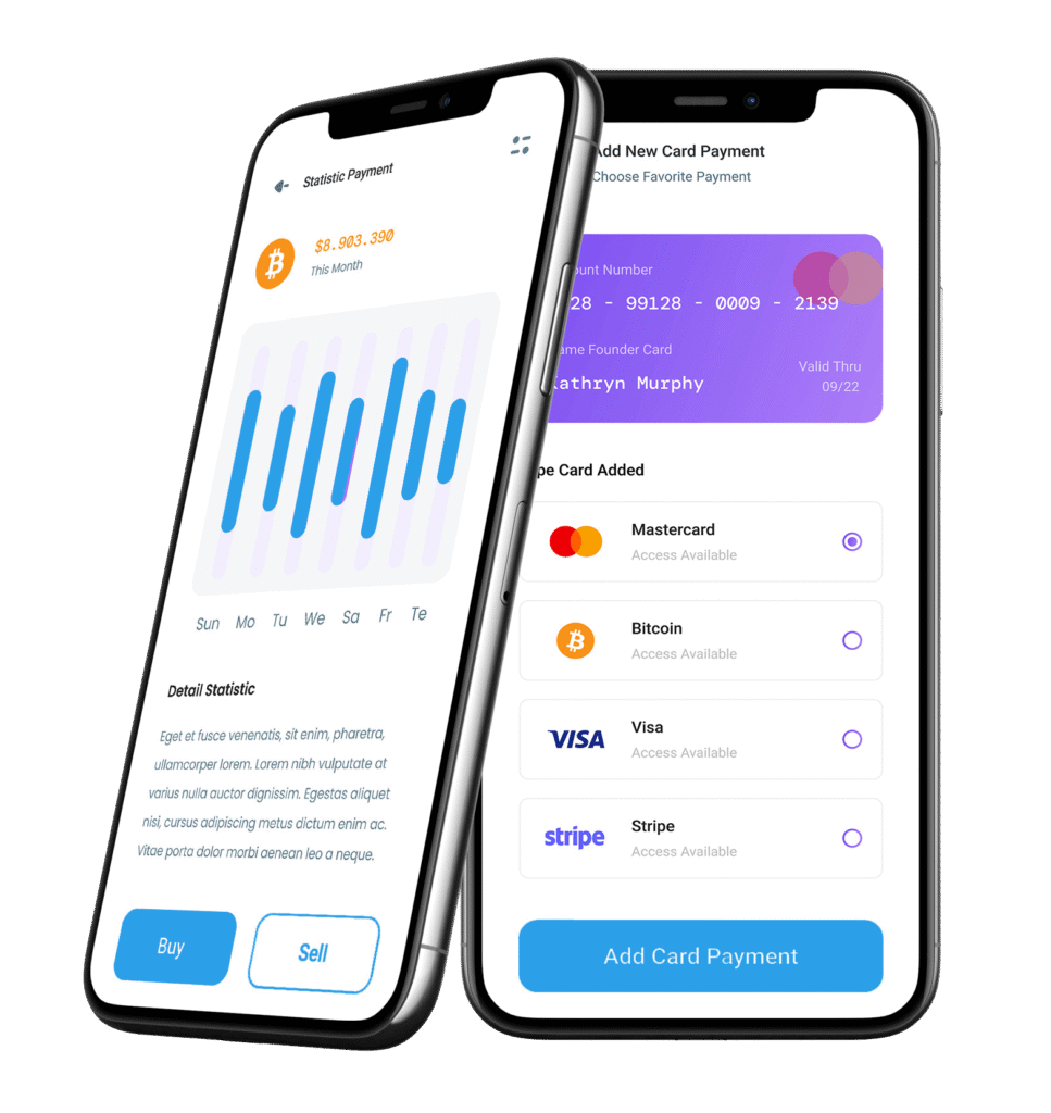 Stripe payment mockup