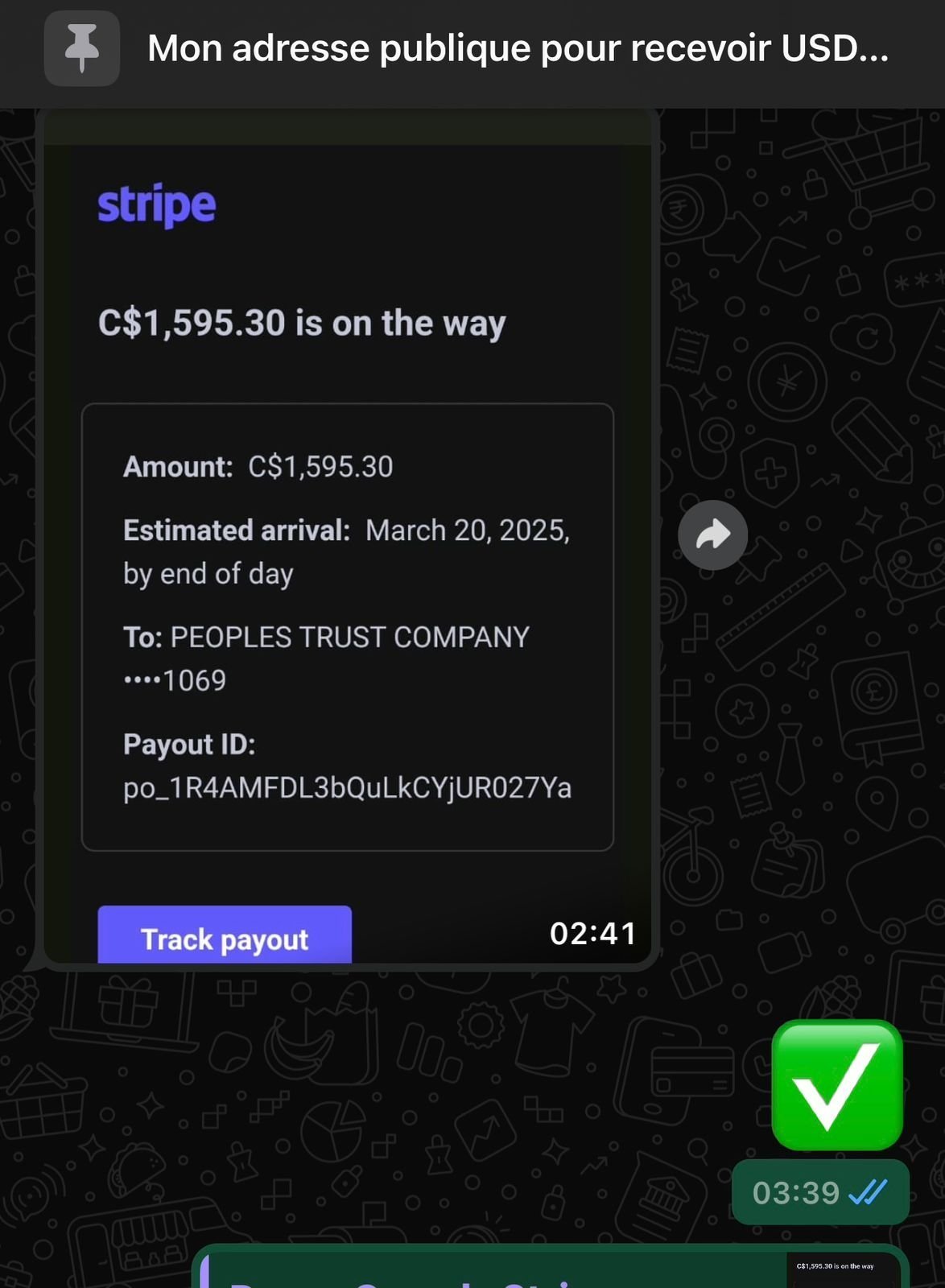Transaction screenshot 3